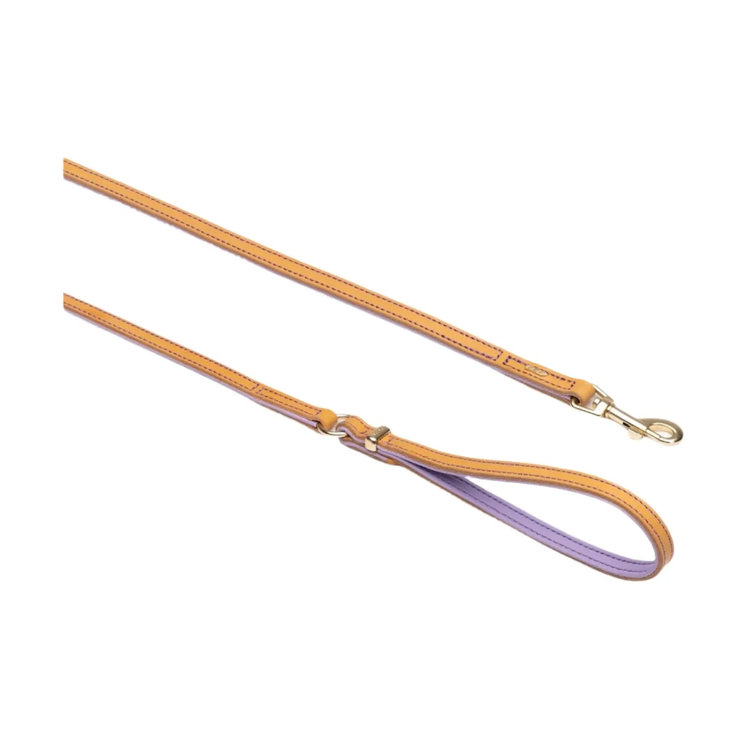 EzyDog Oxford Leather Dog Lead Lilac Large