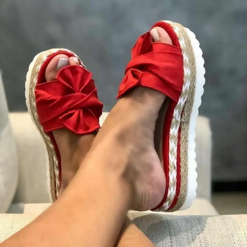 Fashion Slippers with Thick Platform