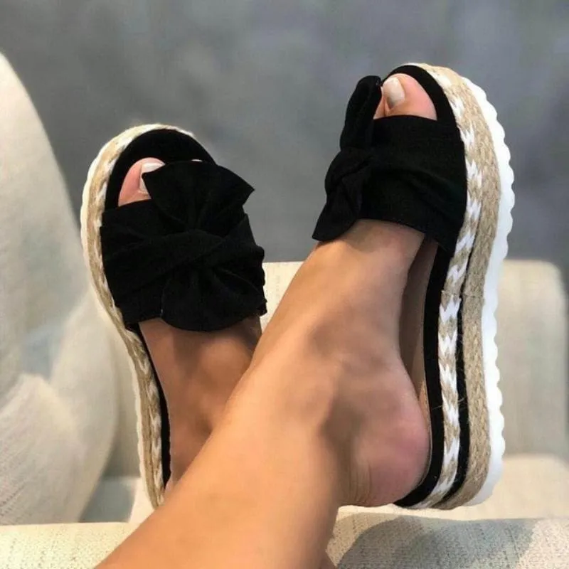 Fashion Slippers with Thick Platform