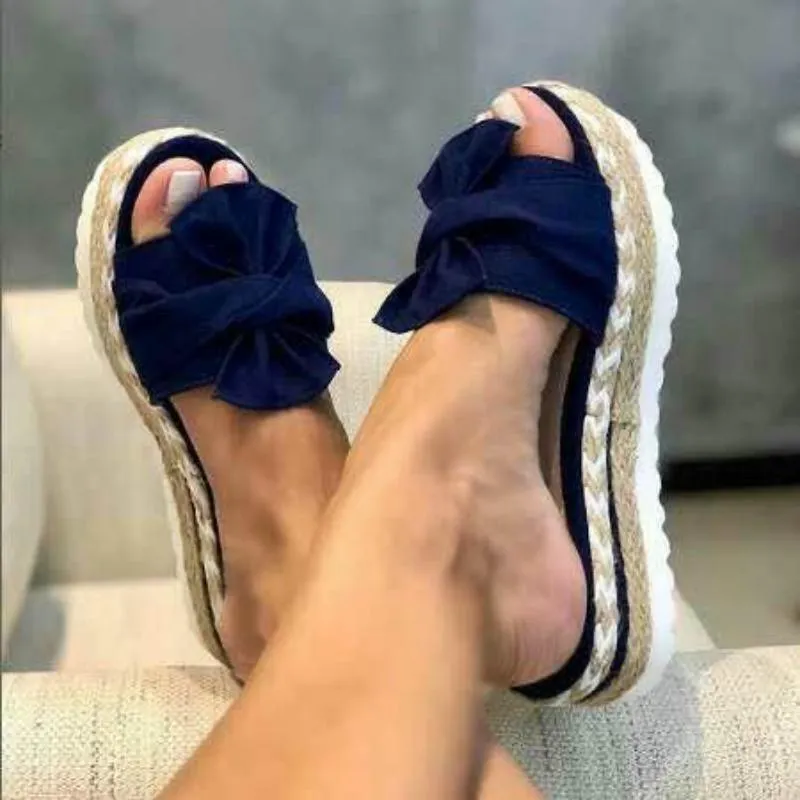 Fashion Slippers with Thick Platform