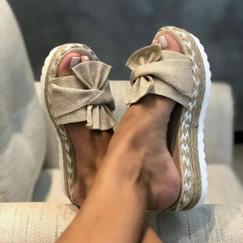 Fashion Slippers with Thick Platform