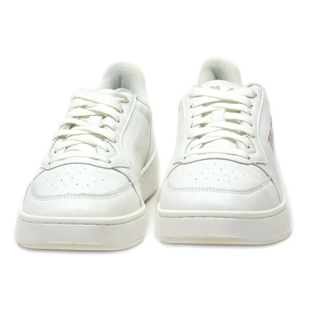 Fila Low-Top Sneakers Pu Leather White Colour For Women