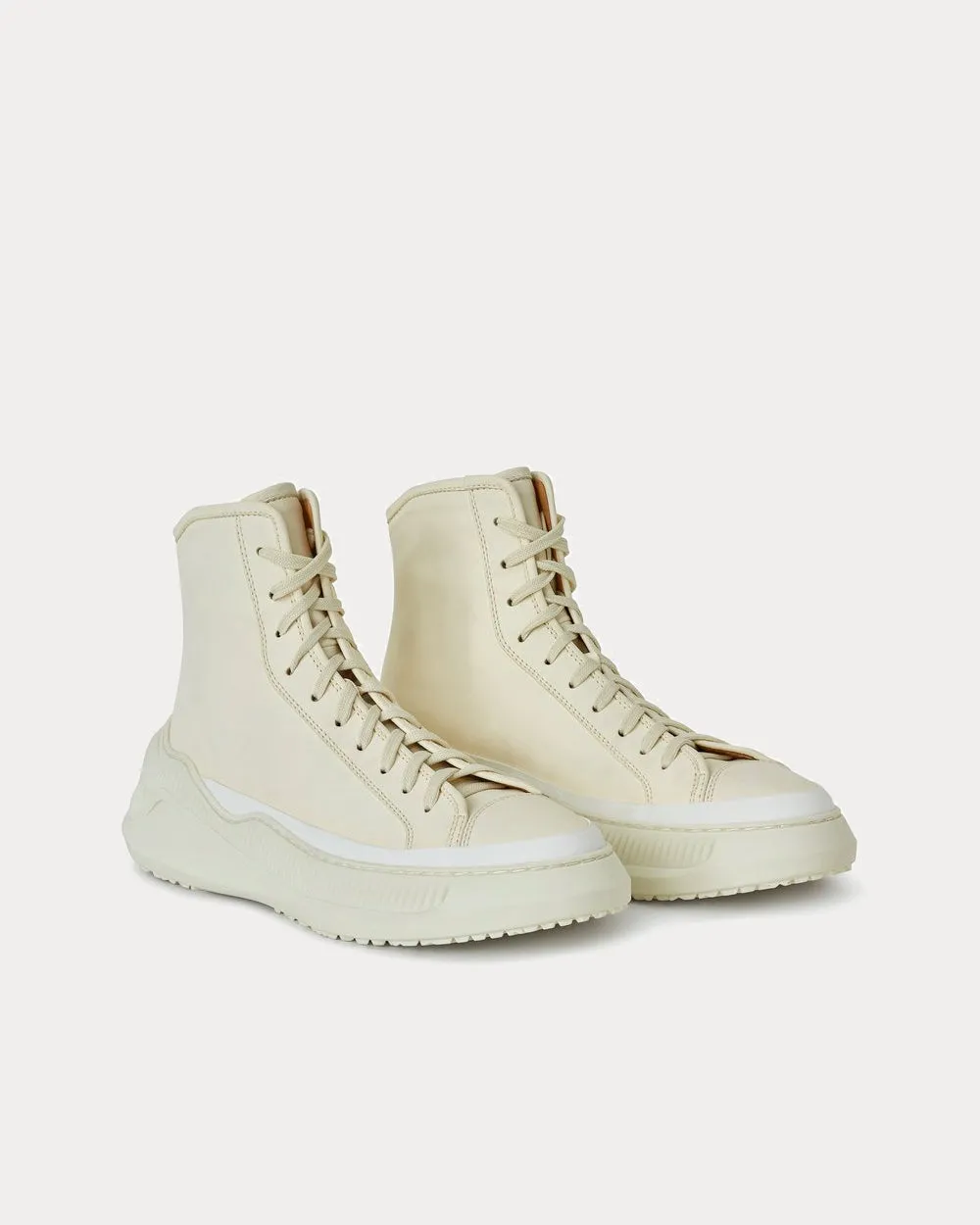Free Solo Natural High Top Sneakers