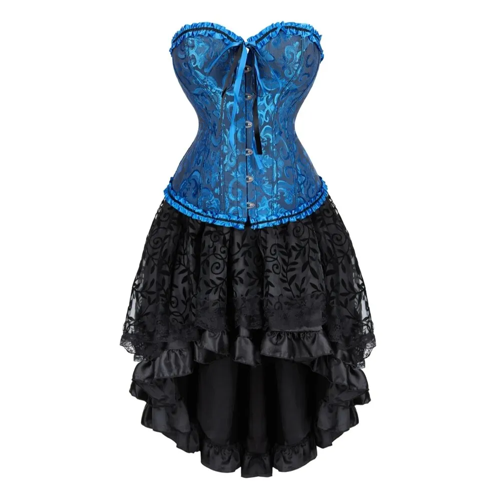 Funki Buys | Dresses | Women's Victorian Corset Bustier Dress