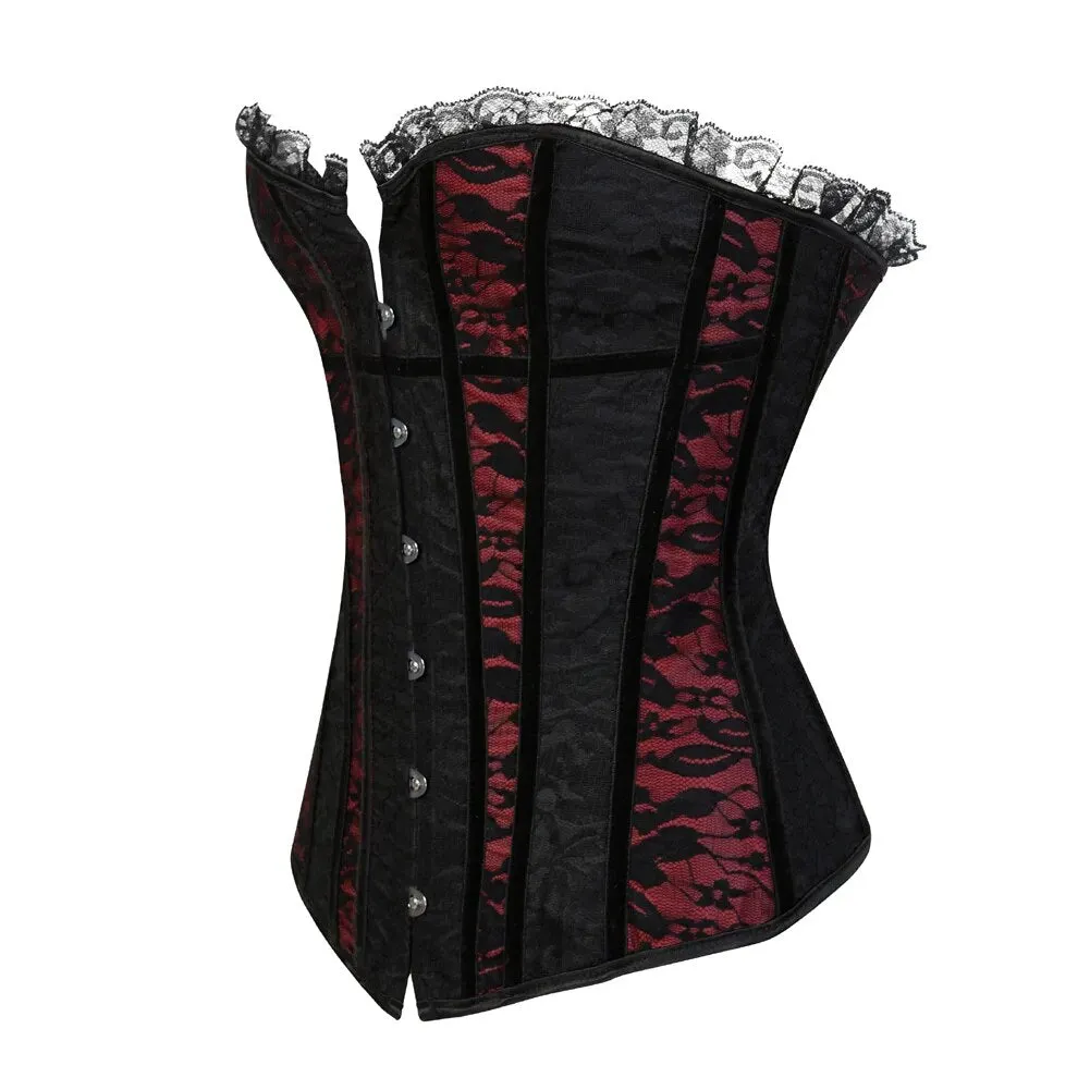 Funki Buys | Dresses | Women's Victorian Corset Bustier Dress