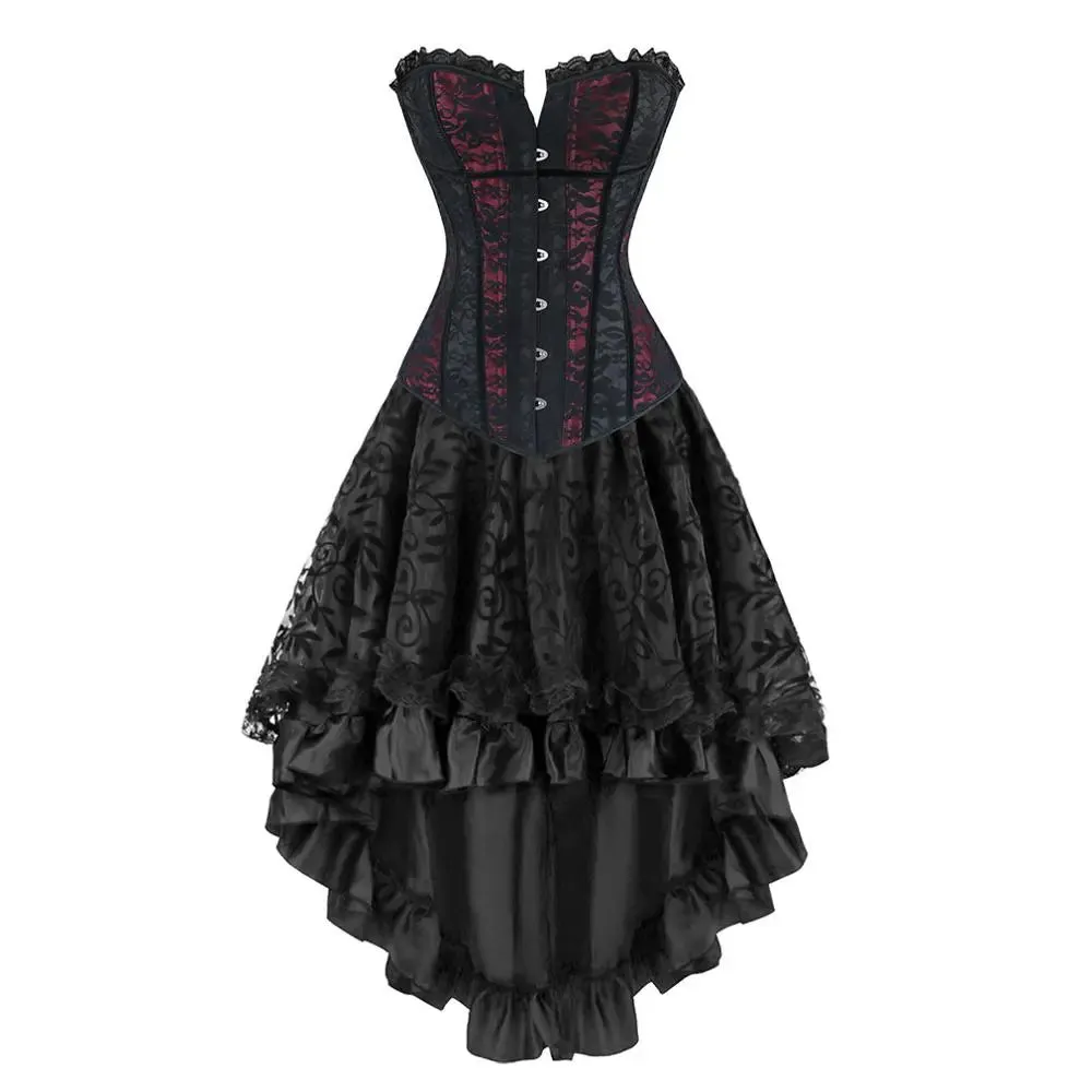 Funki Buys | Dresses | Women's Victorian Corset Bustier Dress