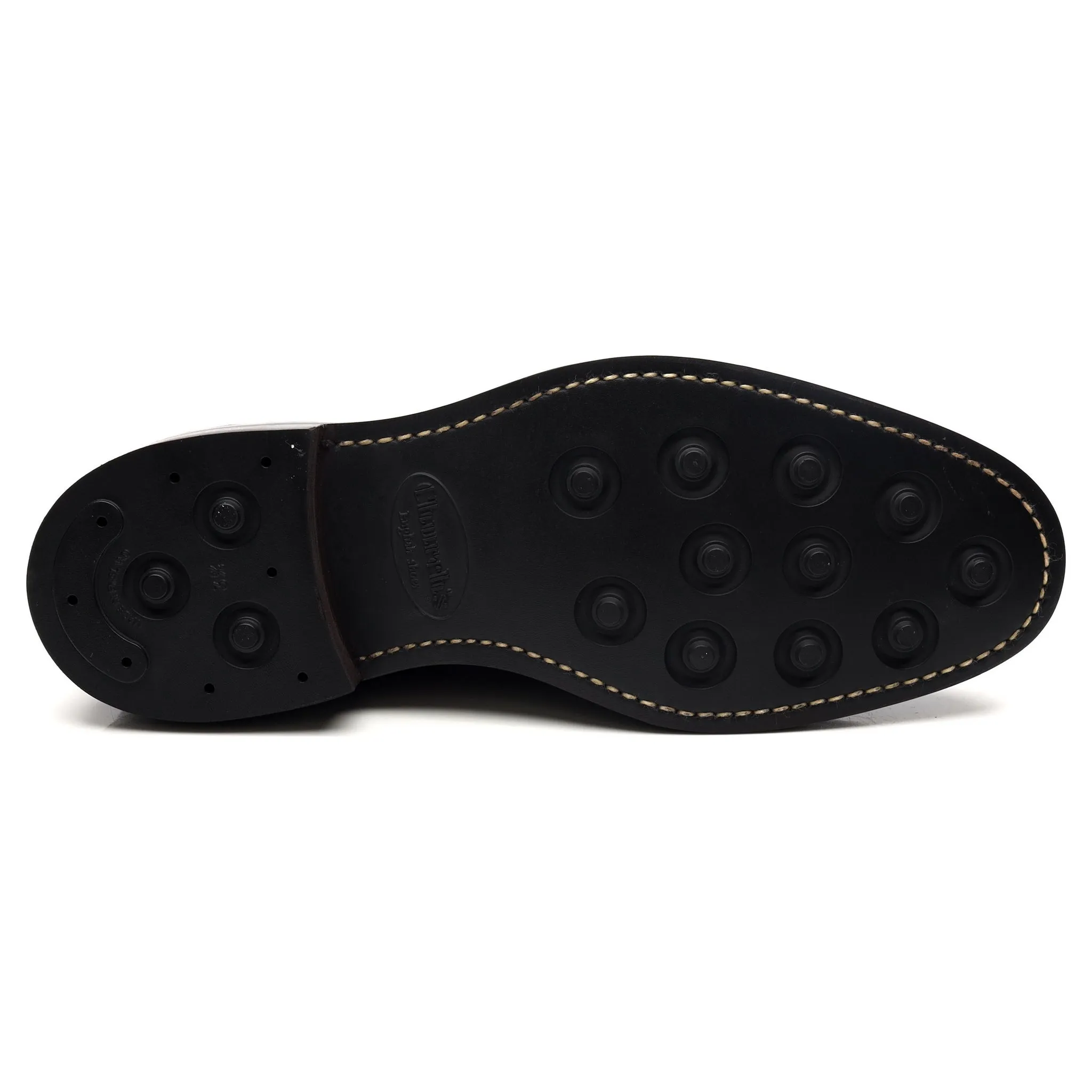 'Grafton' Dark Brown Leather Derby Brogues UK 8.5 F