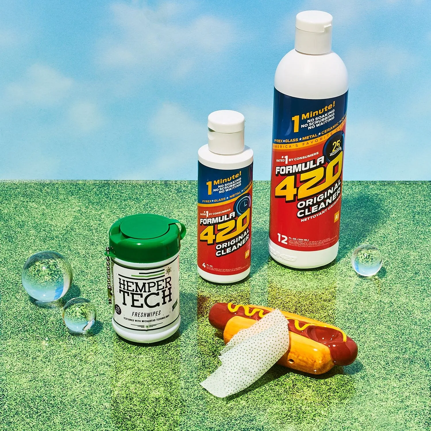 Hemper Tech Glass Freshwipes