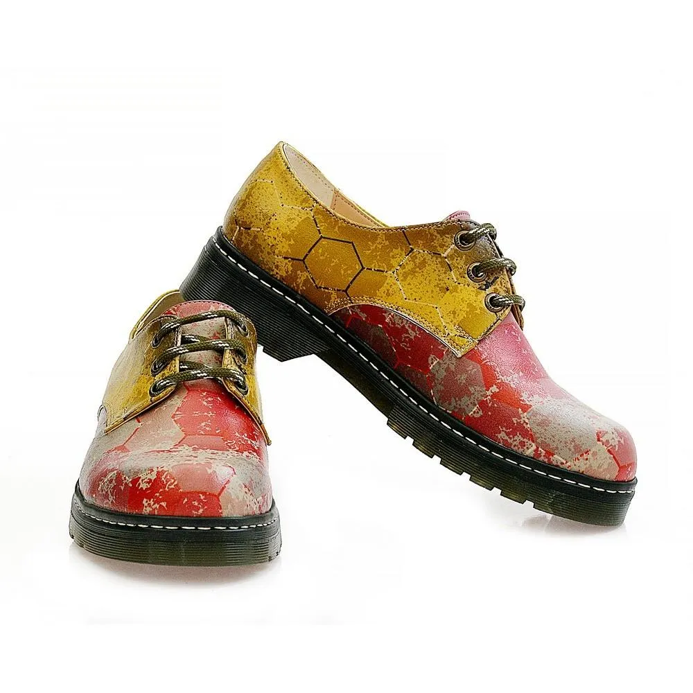Hexagon Oxford Shoes MAX116