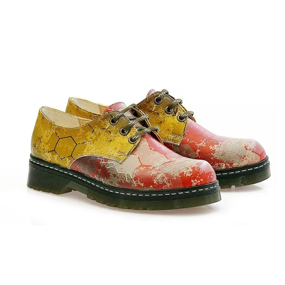 Hexagon Oxford Shoes MAX116