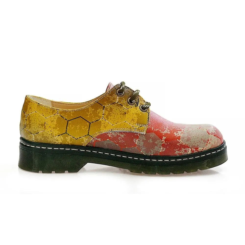 Hexagon Oxford Shoes MAX116