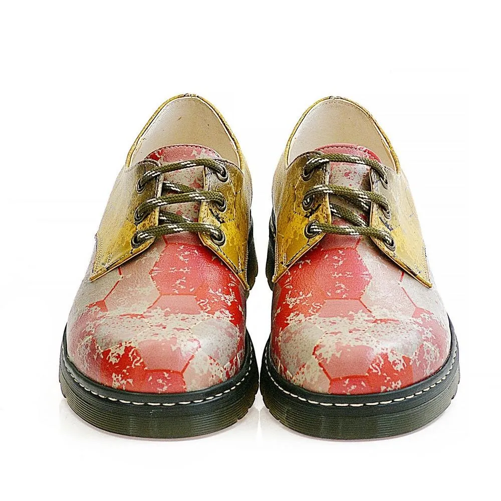 Hexagon Oxford Shoes MAX116