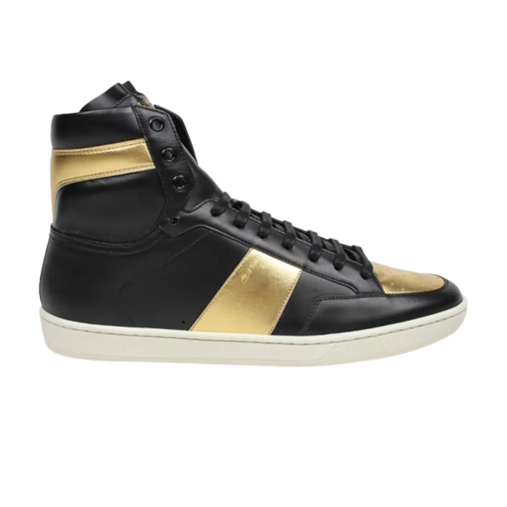 High top sneakers Saint Laurent SL-10 High, gold