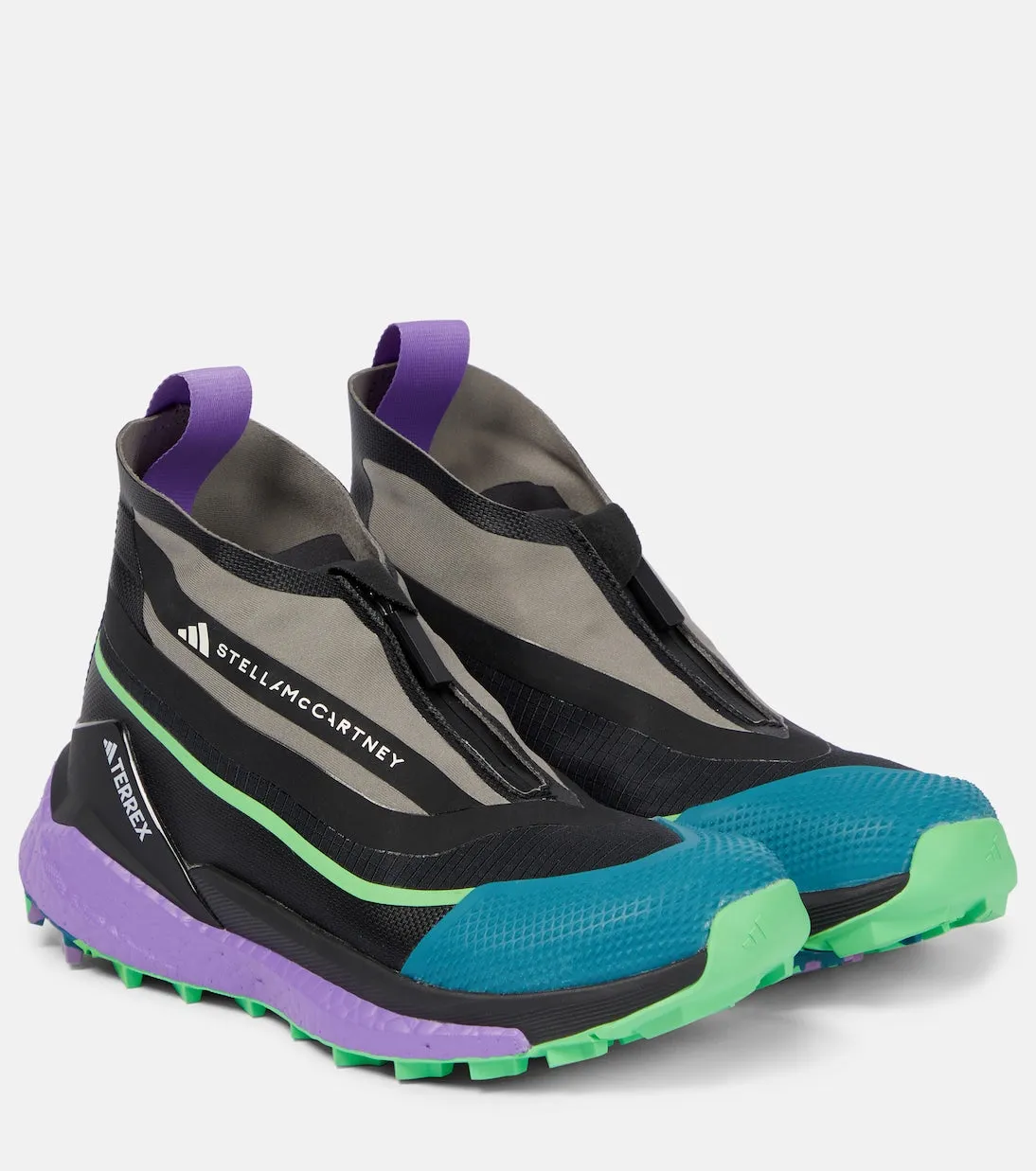 High top sneakers x terrex free hiker Adidas By Stella Mccartney, multicolor