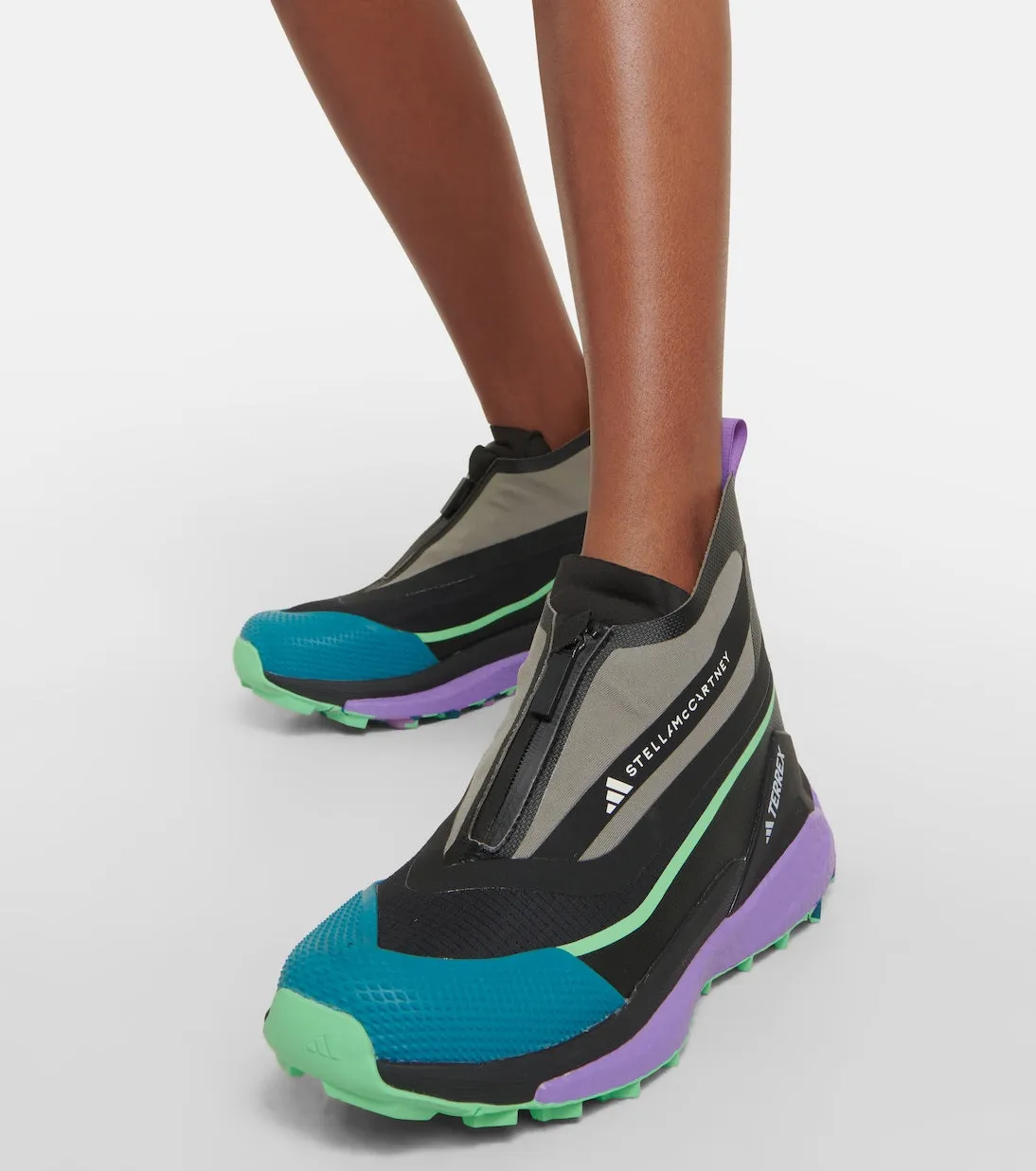 High top sneakers x terrex free hiker Adidas By Stella Mccartney, multicolor