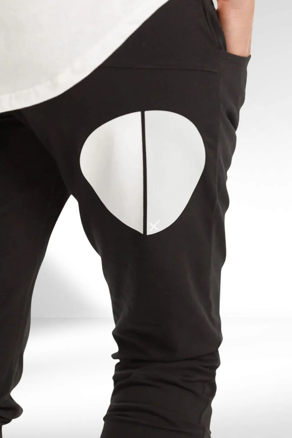 Homelee Apartment Pants Cut Circle Dot