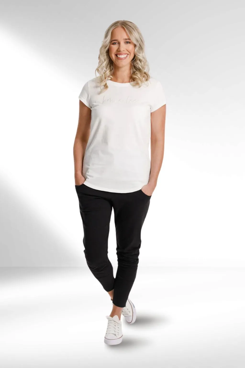 Homelee Apartment Pants Cut Circle Dot