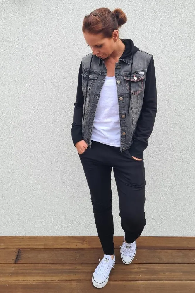 Homelee Apartment Pants Cut Circle Dot