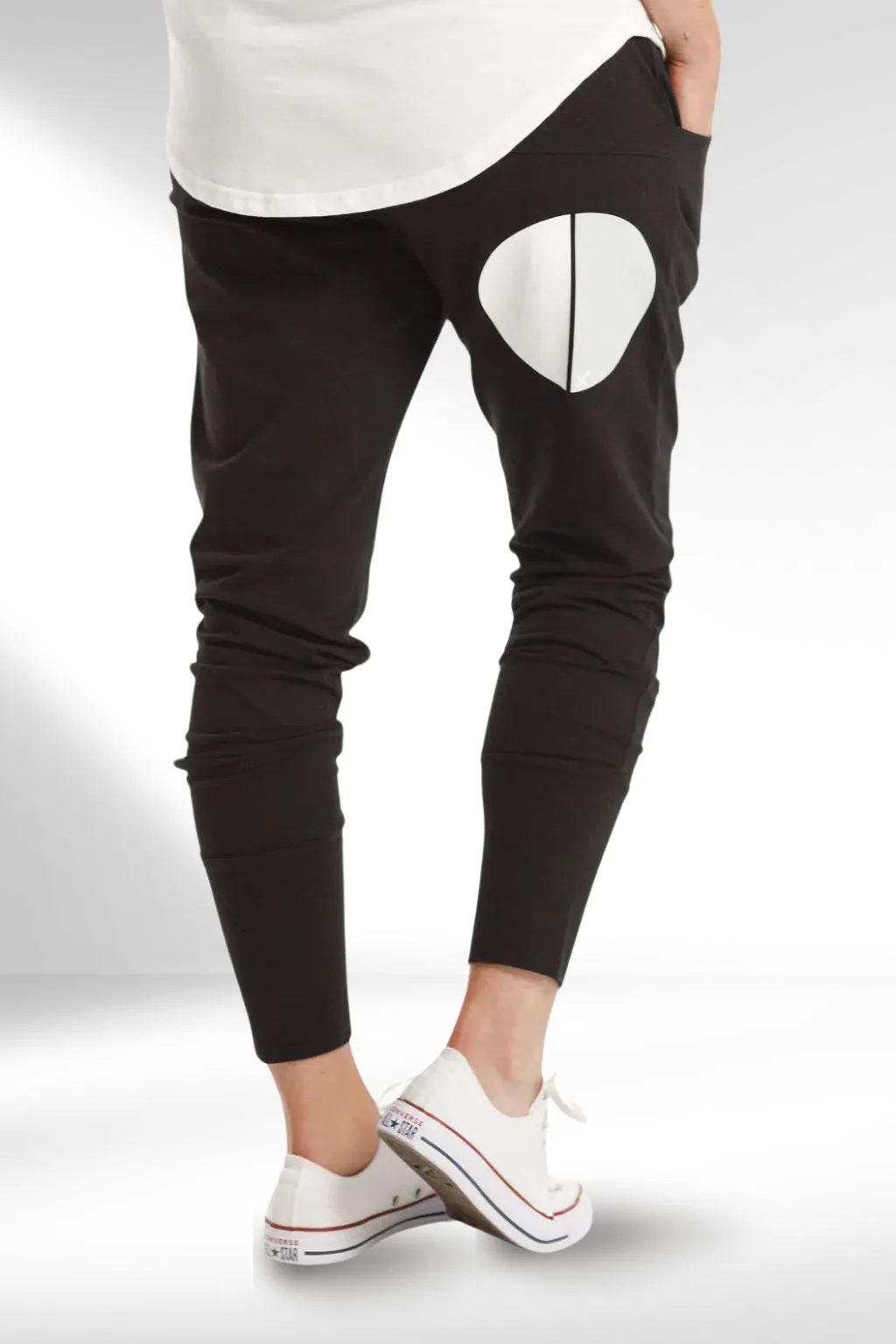 Homelee Apartment Pants Cut Circle Dot