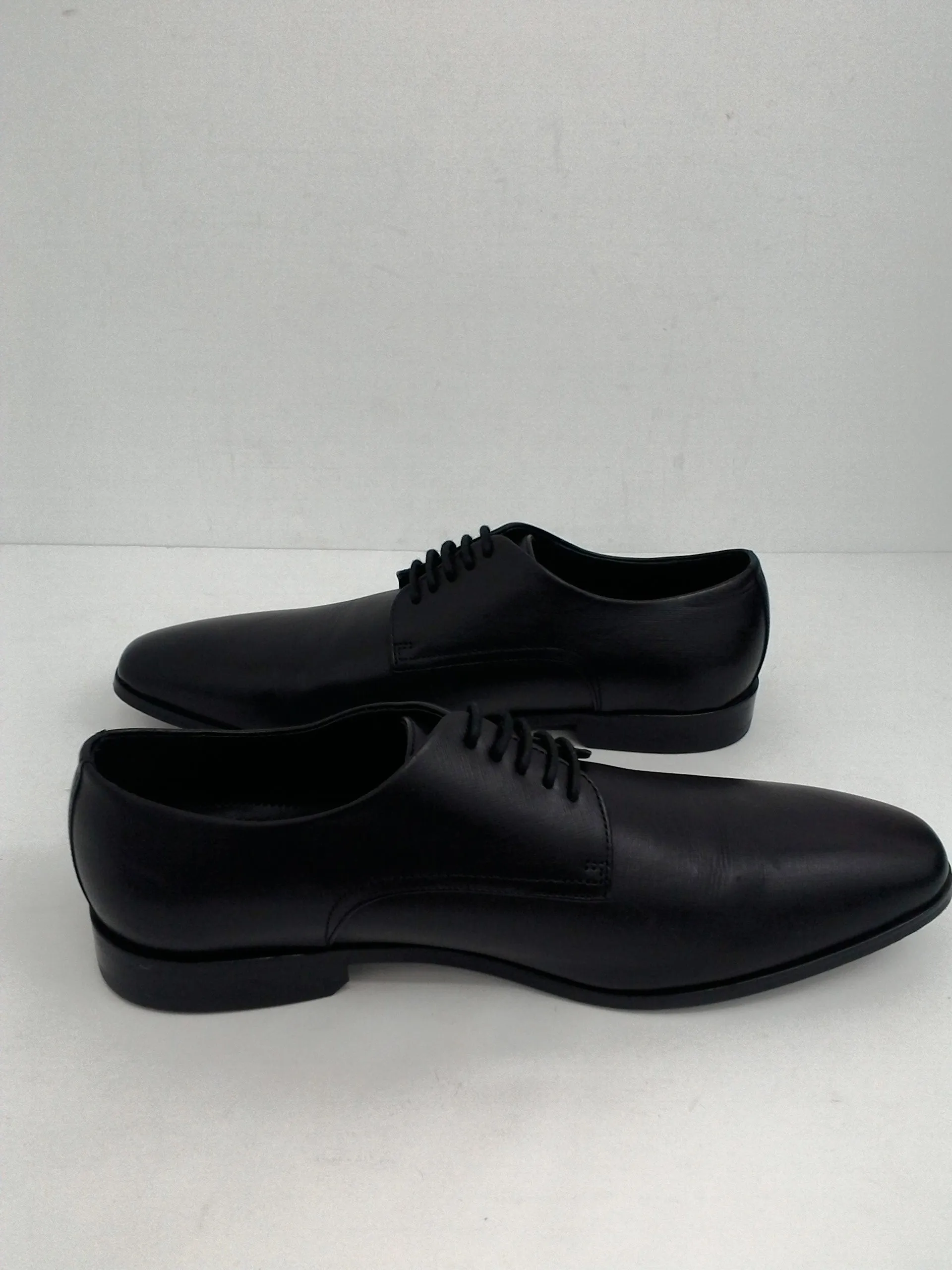 Hugo Boss Men's Black Leather Oxford Shoes Size 8.5