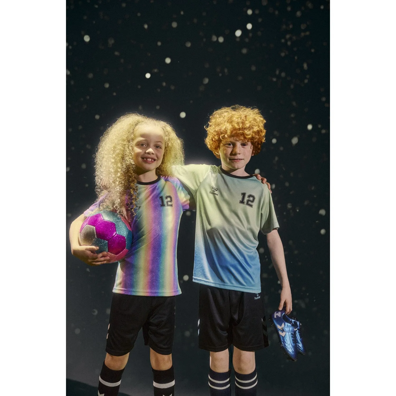 Hummel White/Multicolor Top Star F.G. Jr Football Boots