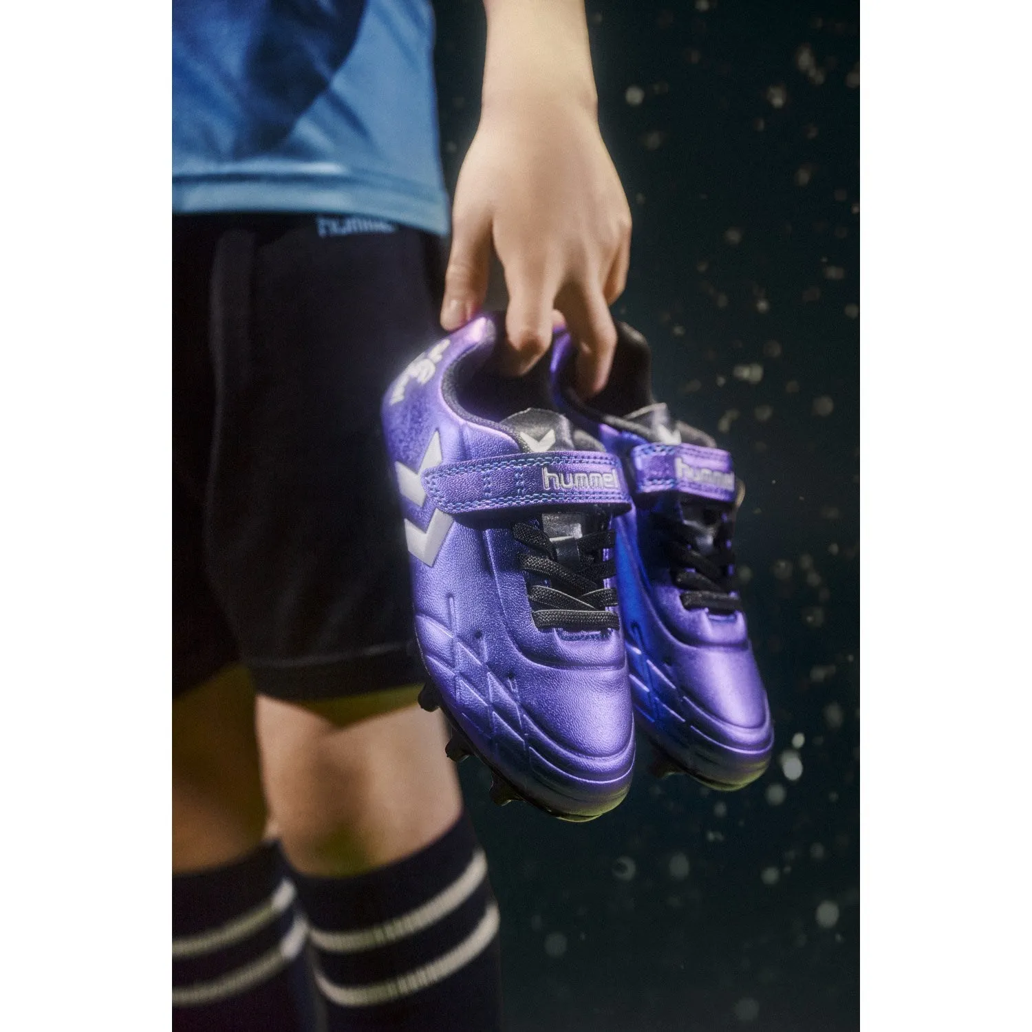 Hummel White/Multicolor Top Star F.G. Jr Football Boots