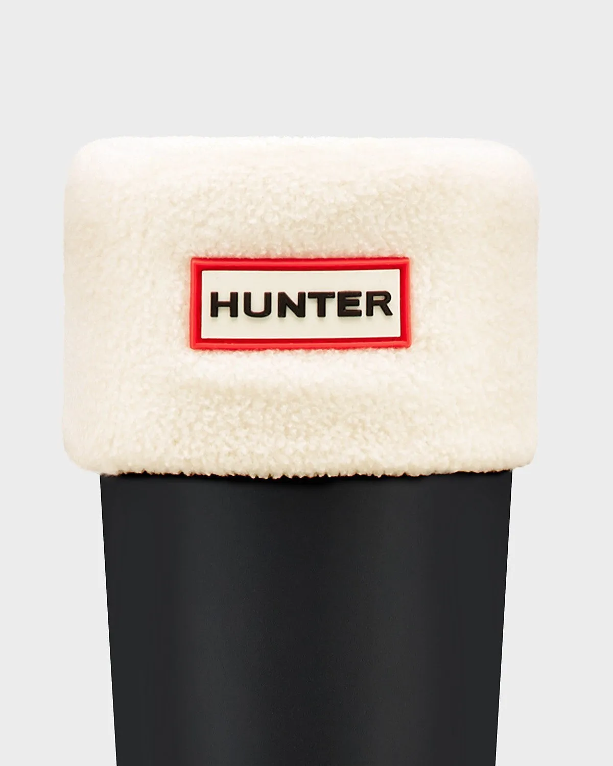 Hunter Fleece Boot Socks in Cream