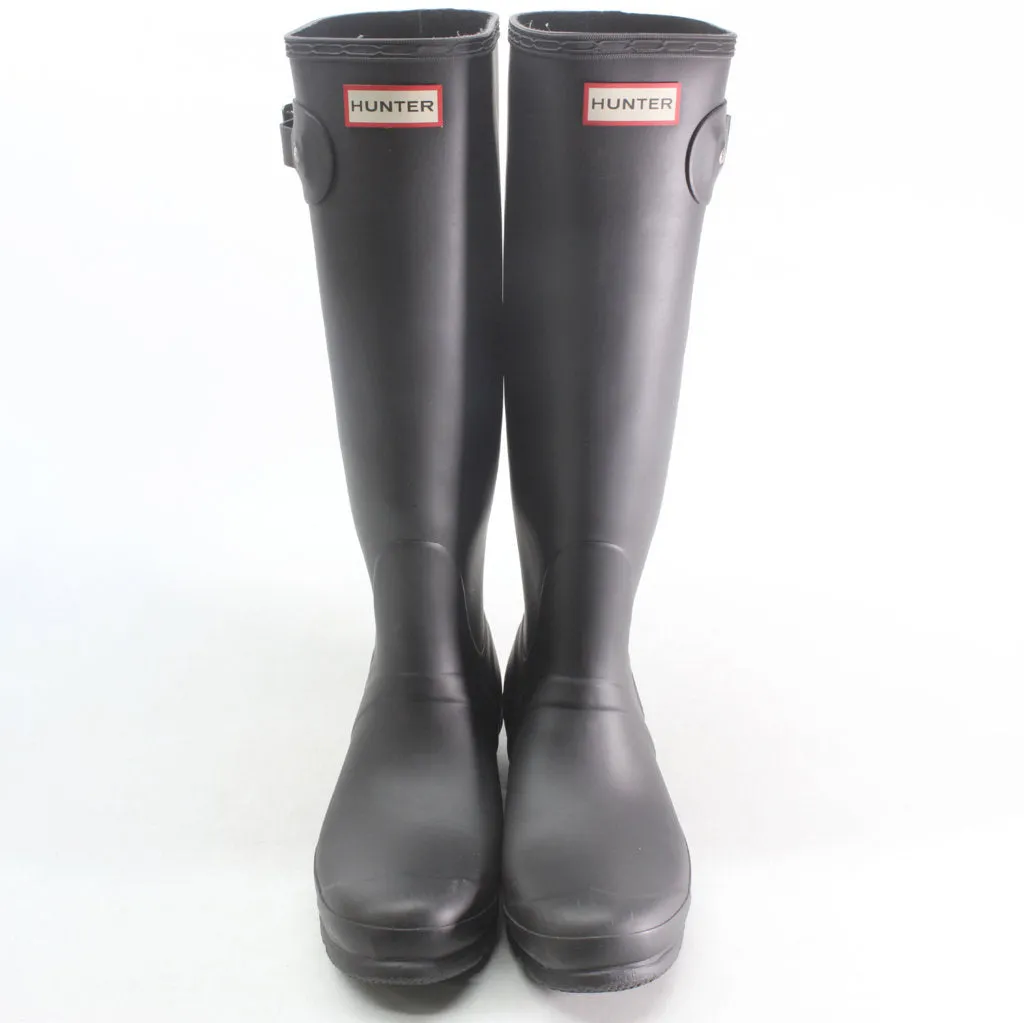 Hunter Original Tall Black Womens Rainboots - UK 7
