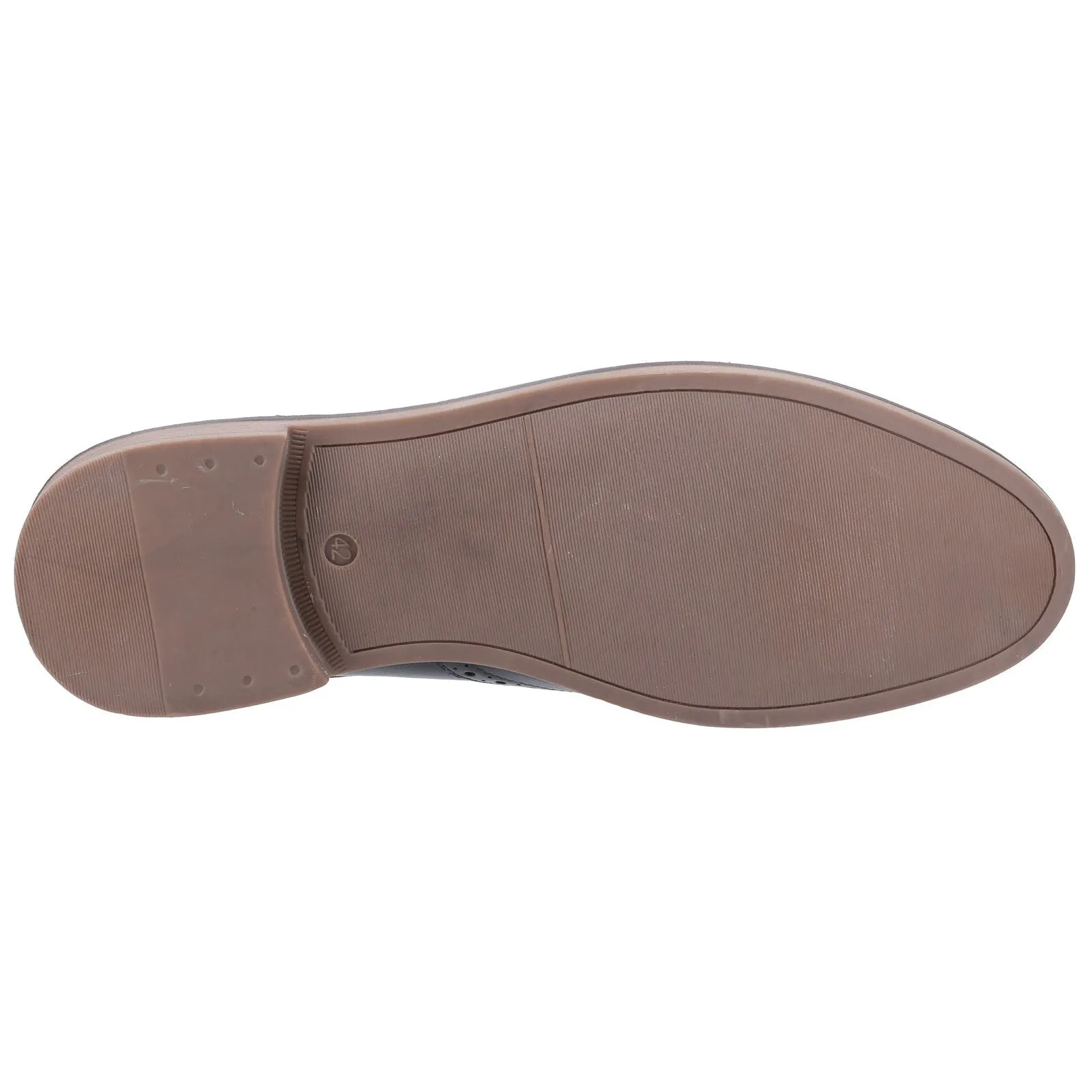 Hush Puppies Mens Bryson Leather Shoes - Black