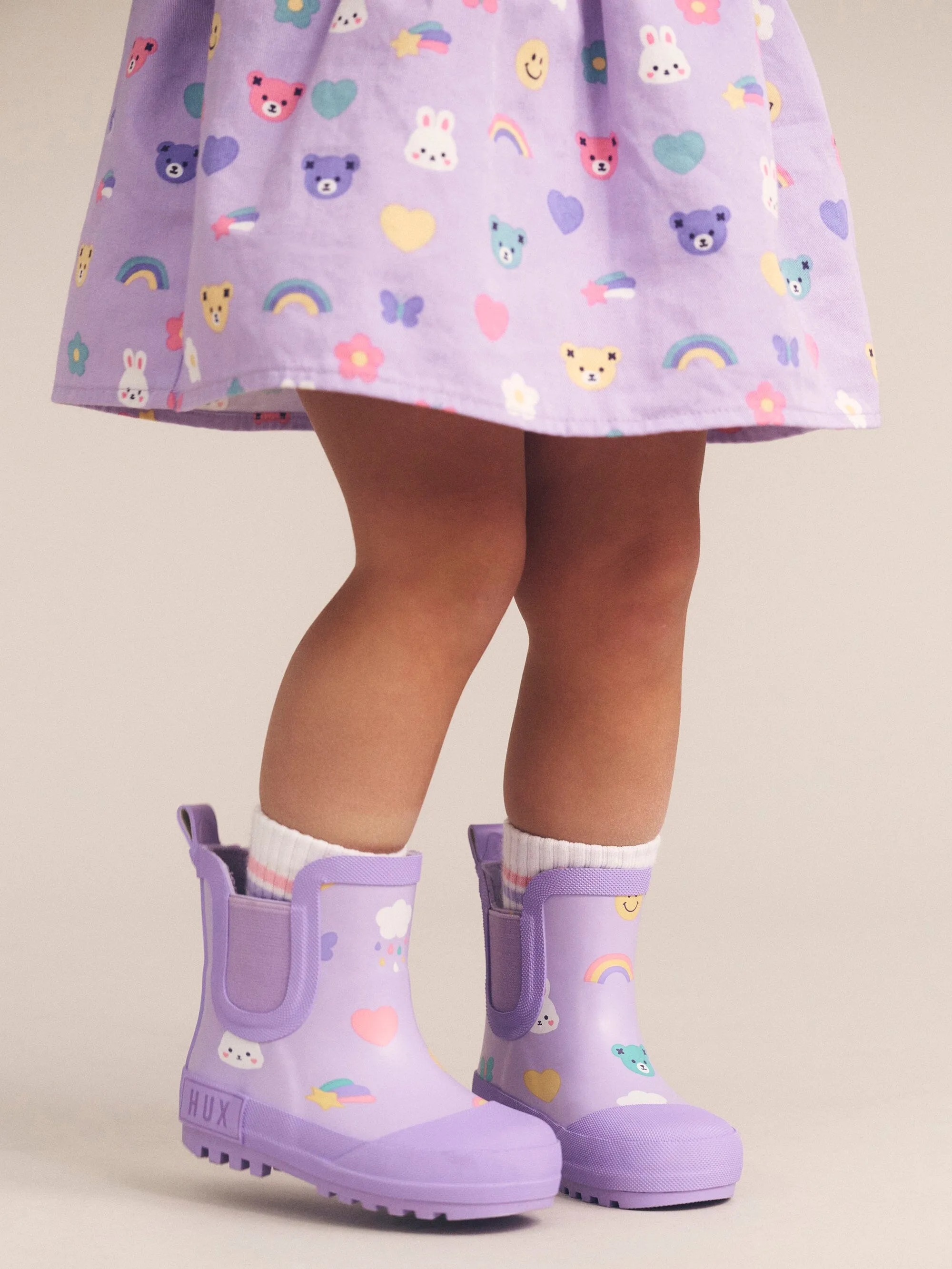 Huxbaby - Hux Emoji Rainboot - HB8147W25