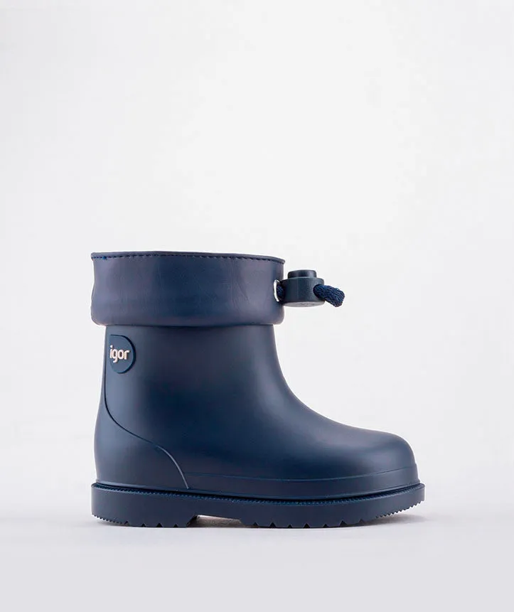 Igor Girl's and Boy's Bimbi Euri Boots - Marino