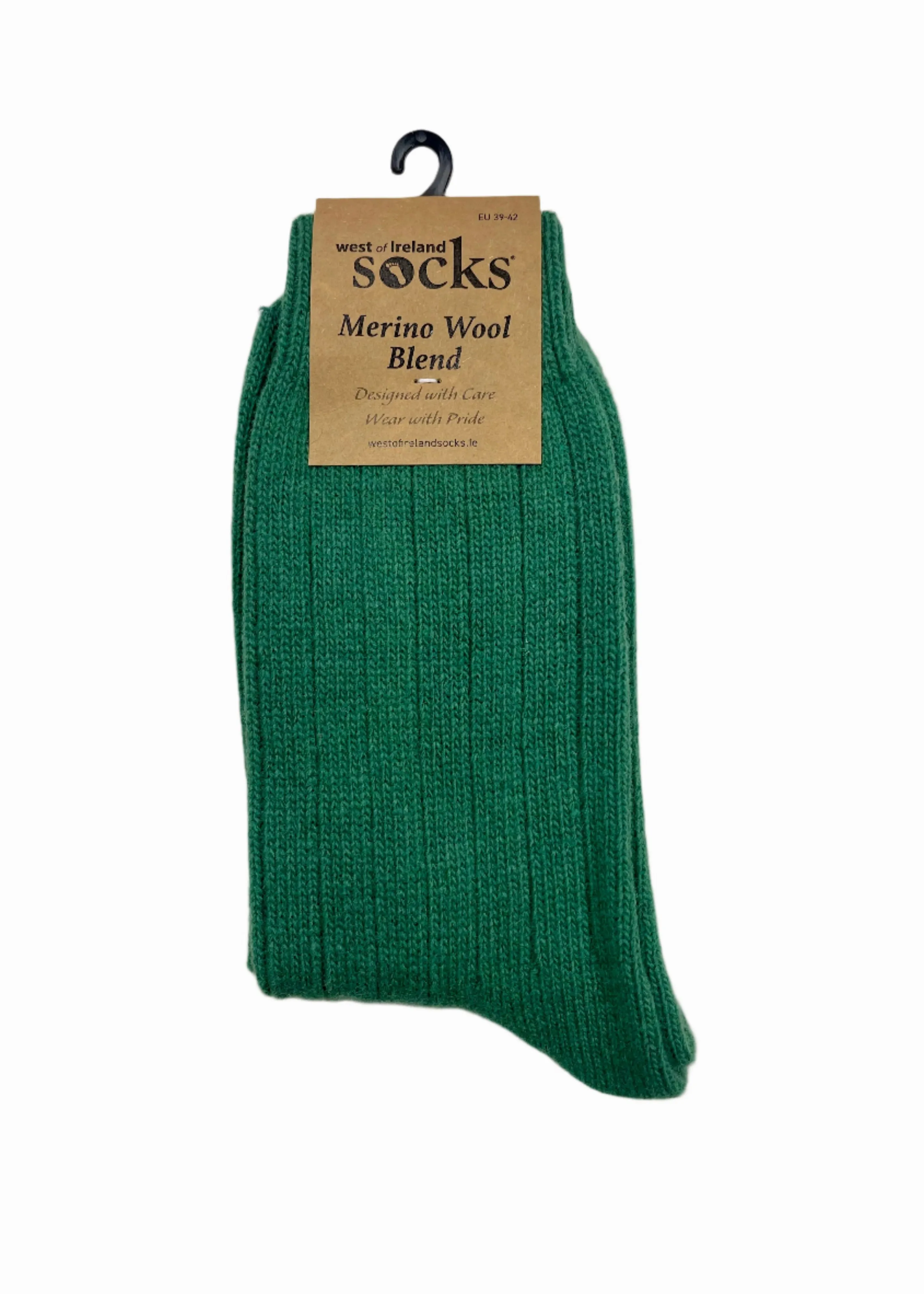 Irish Merino Wool Socks | Green
