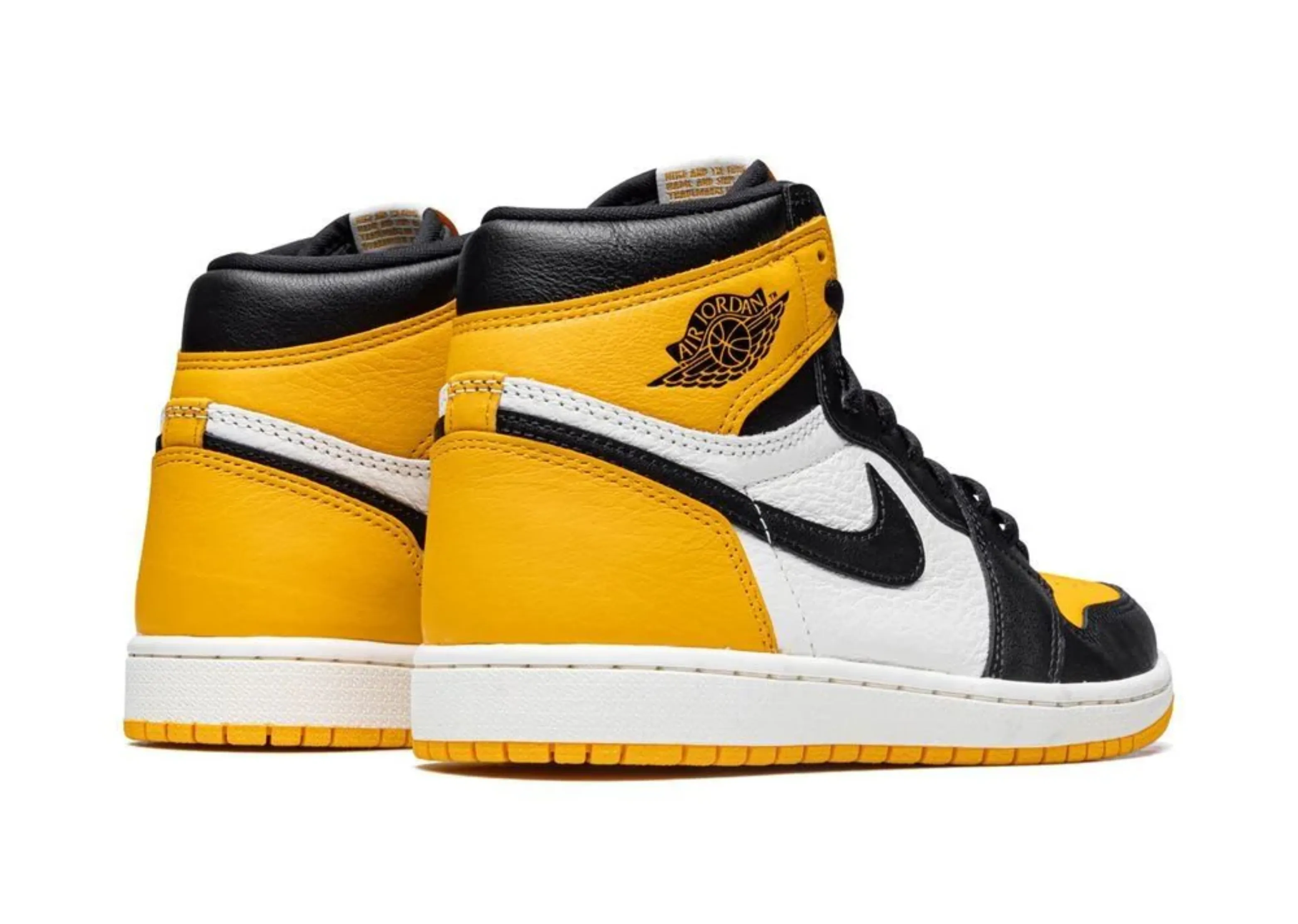 Jordan 1 High "Taxi" Yellow Toe