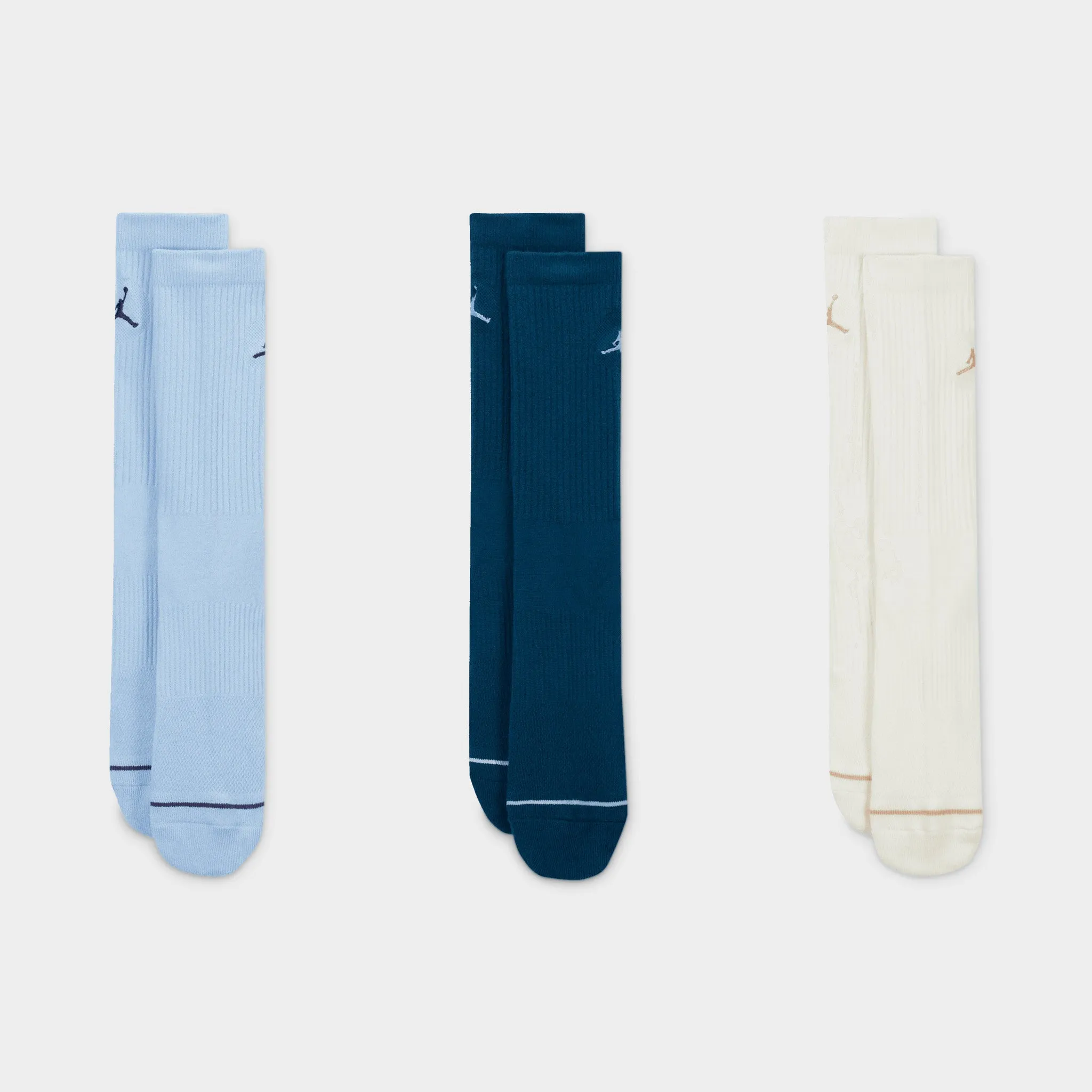 Jordan Everyday Crew Socks (3 Pack) / Blue Multi