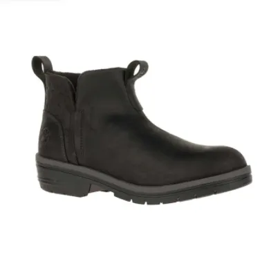 Kamik WK2415BLK Womens Juliet Ankle Boot Black