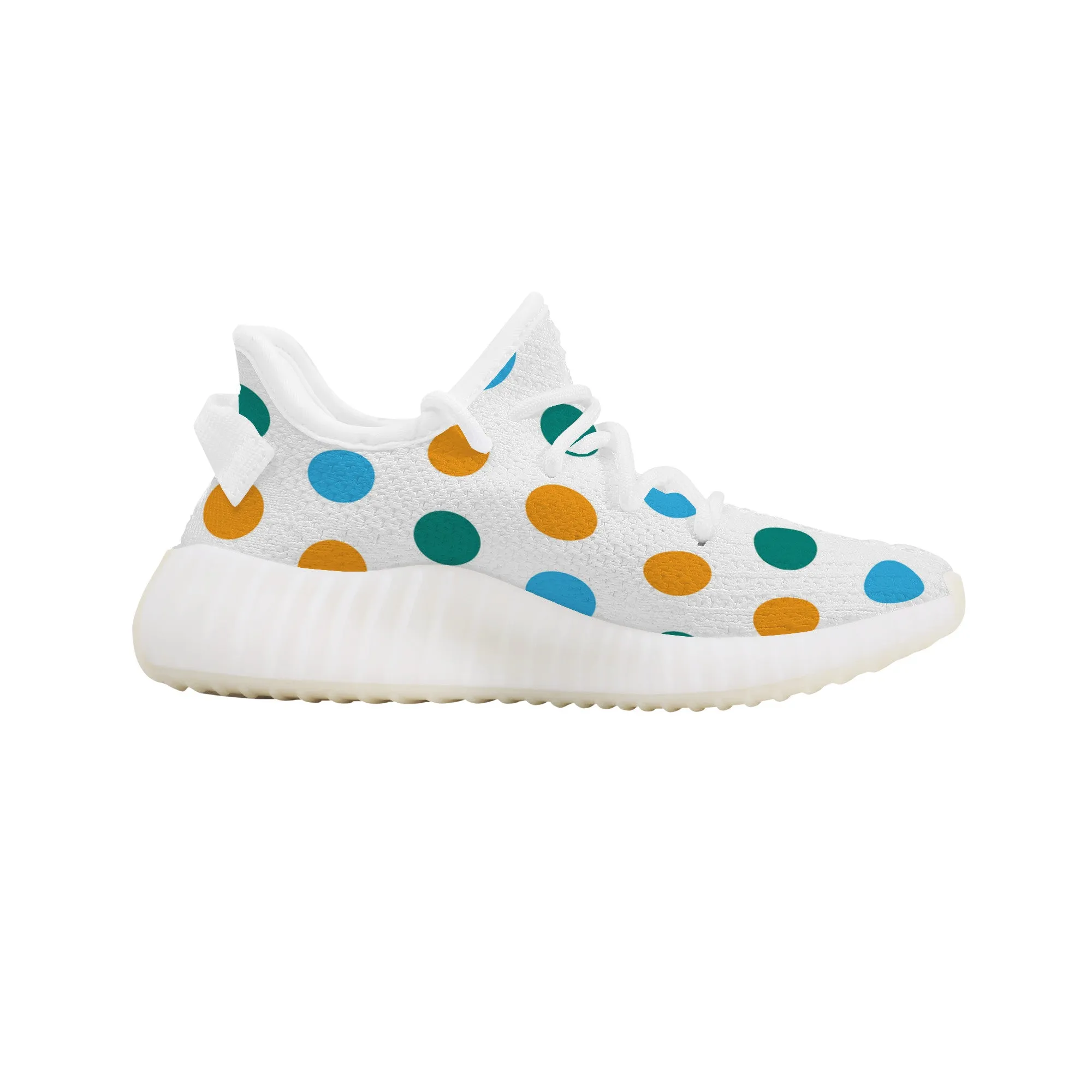 Kids Mesh Knit Sneaker - Dots