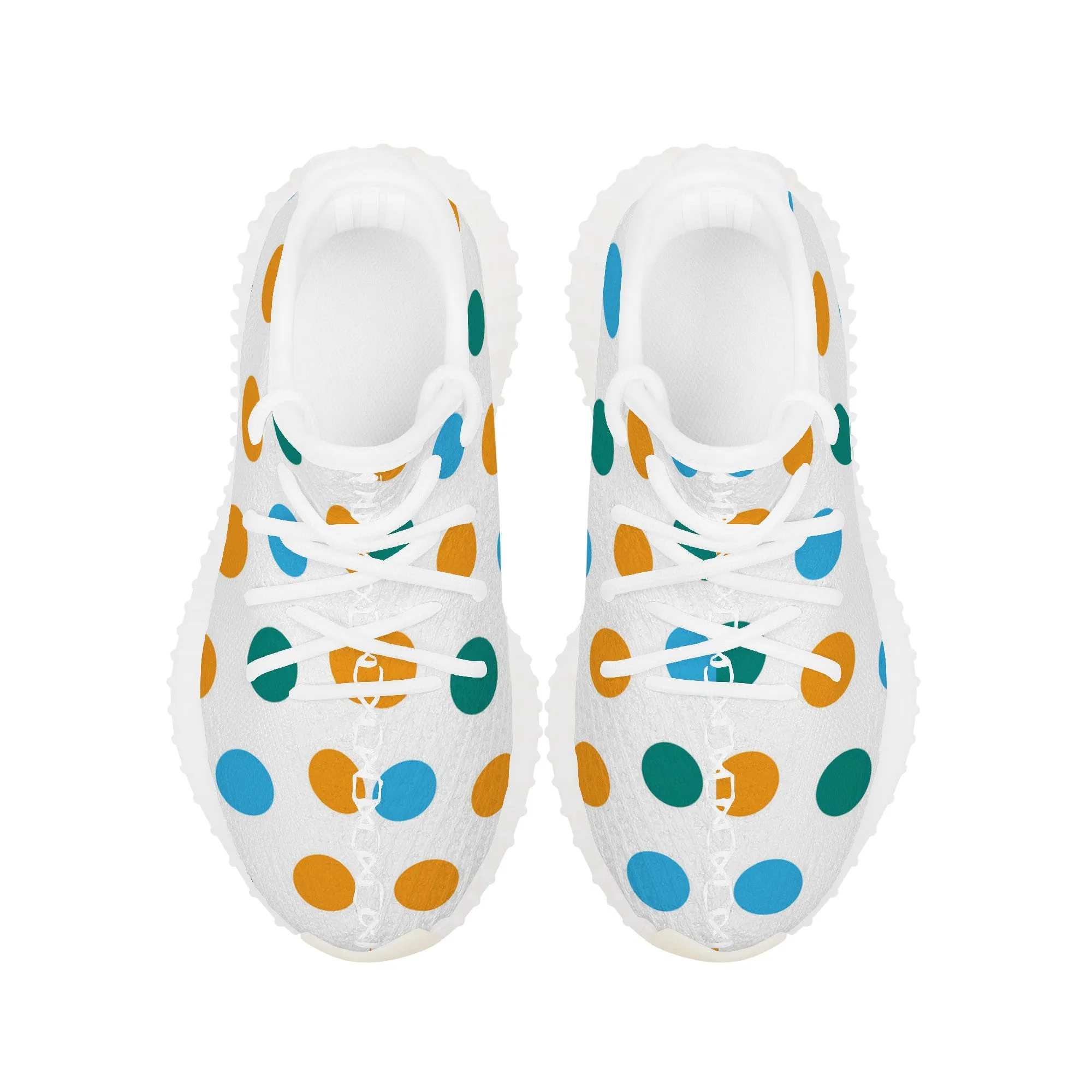 Kids Mesh Knit Sneaker - Dots