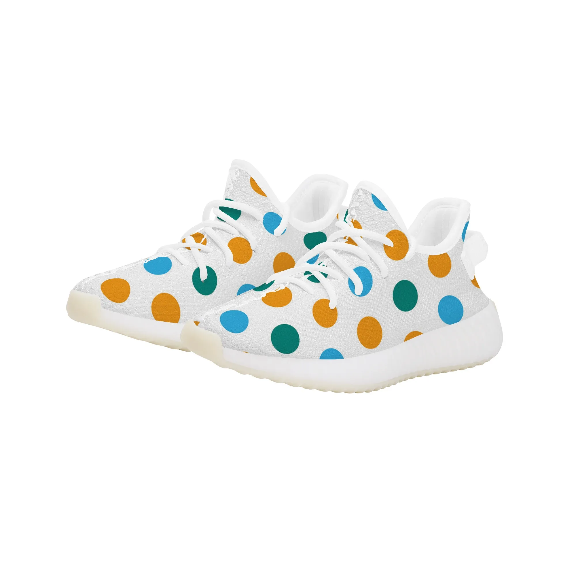 Kids Mesh Knit Sneaker - Dots