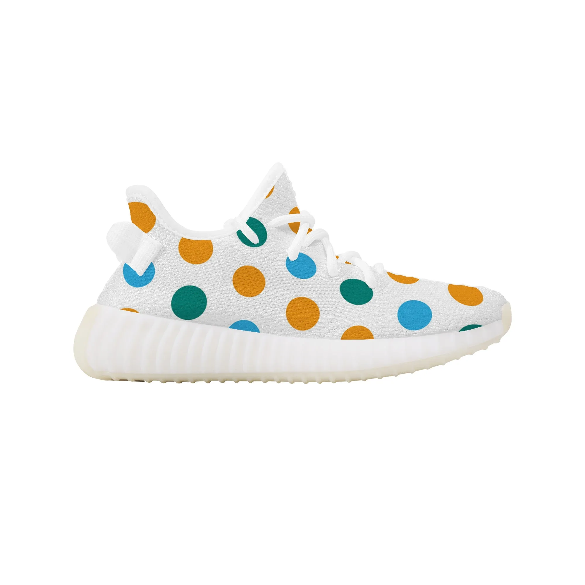 Kids Mesh Knit Sneaker - Dots