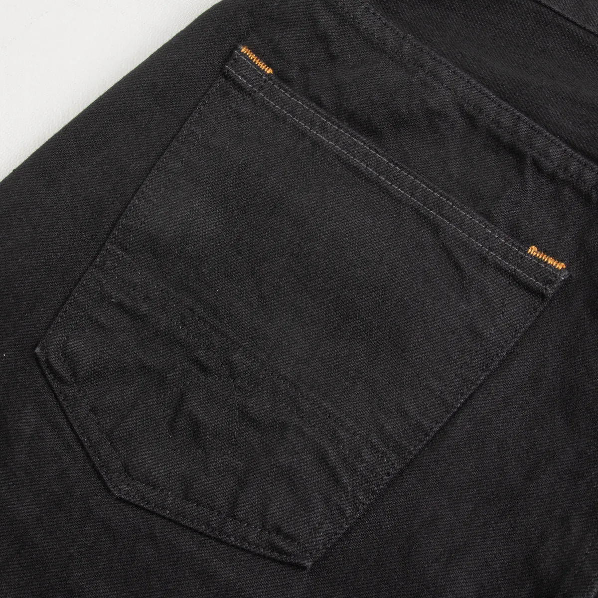 Kirk Straight Fit - 14oz Gunpowder Black Selvedge Rinsed