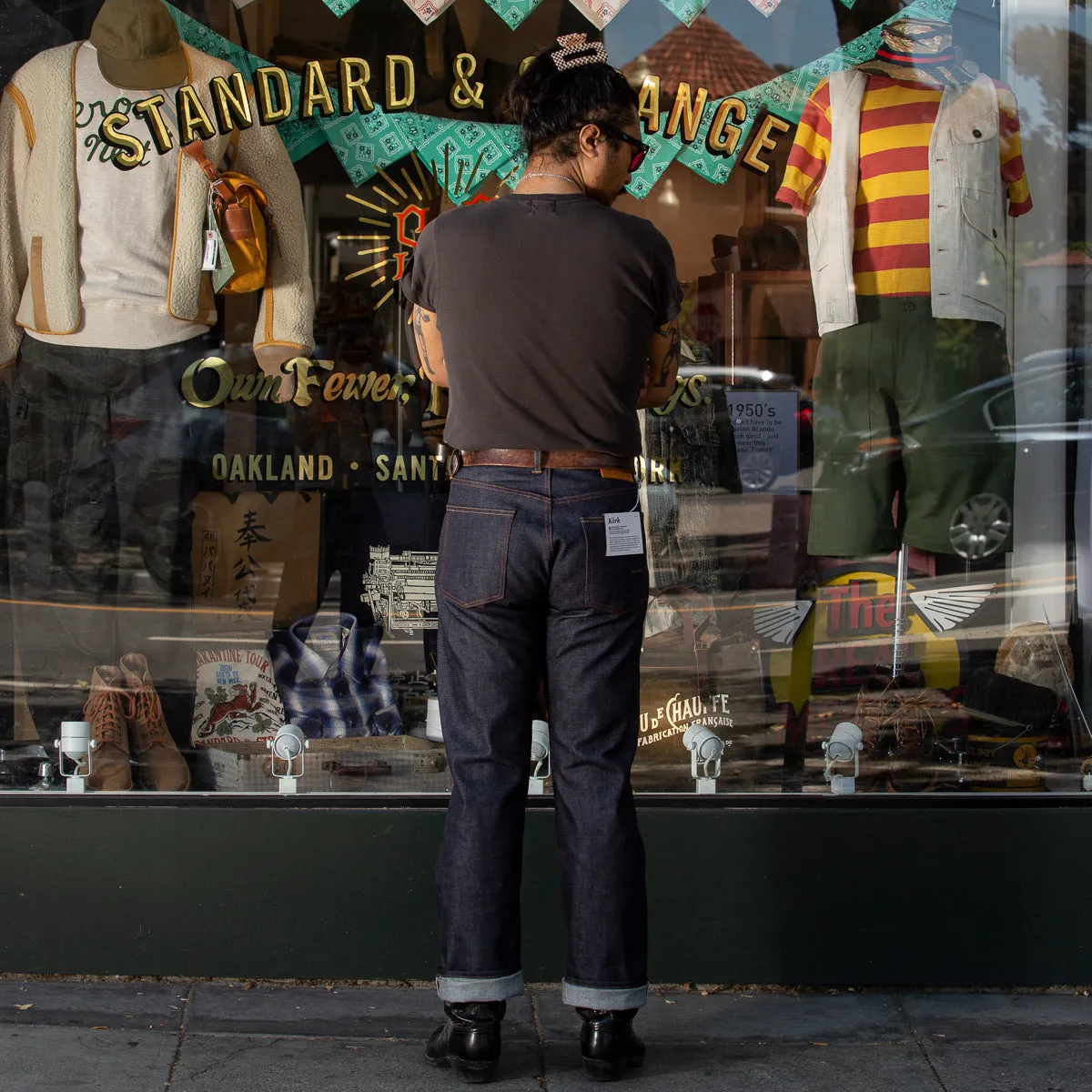 Kirk Straight Fit - 29 Hand Dip 13oz Selvedge