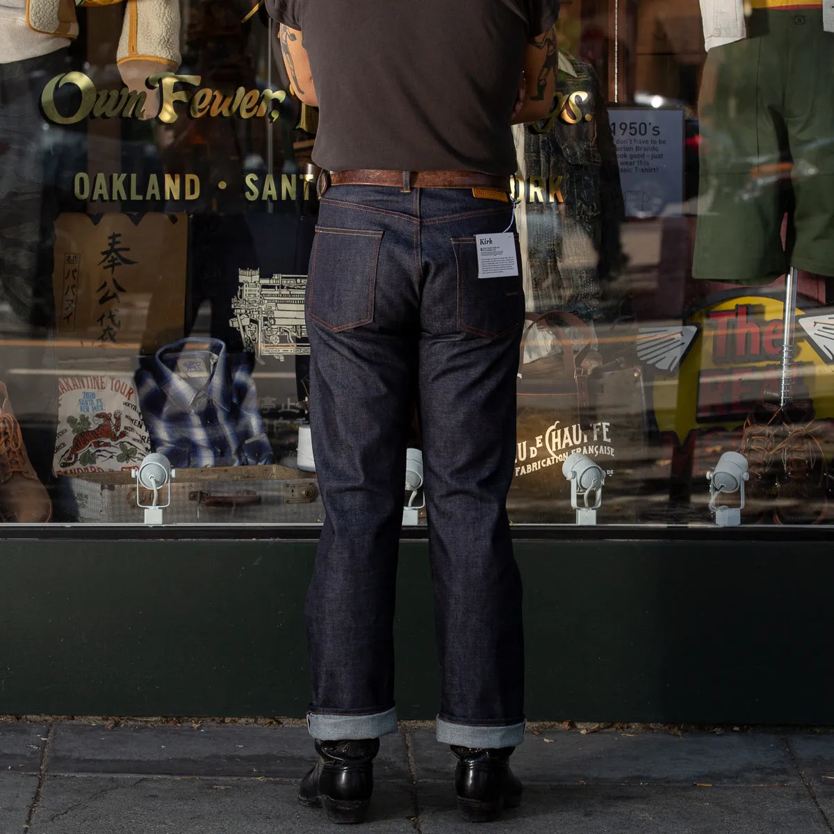 Kirk Straight Fit - 29 Hand Dip 13oz Selvedge