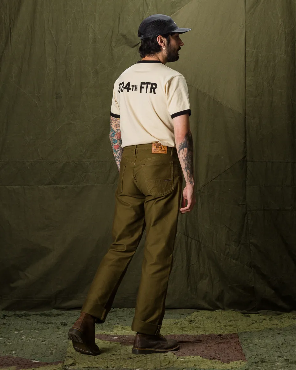 Kirk Straight Fit - Bedford Dark Olive