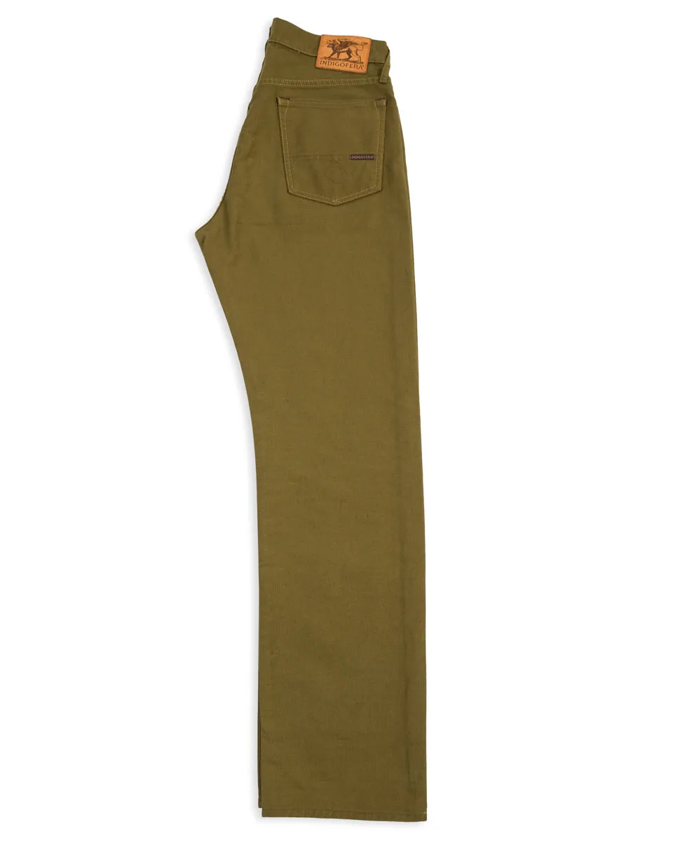 Kirk Straight Fit - Bedford Dark Olive
