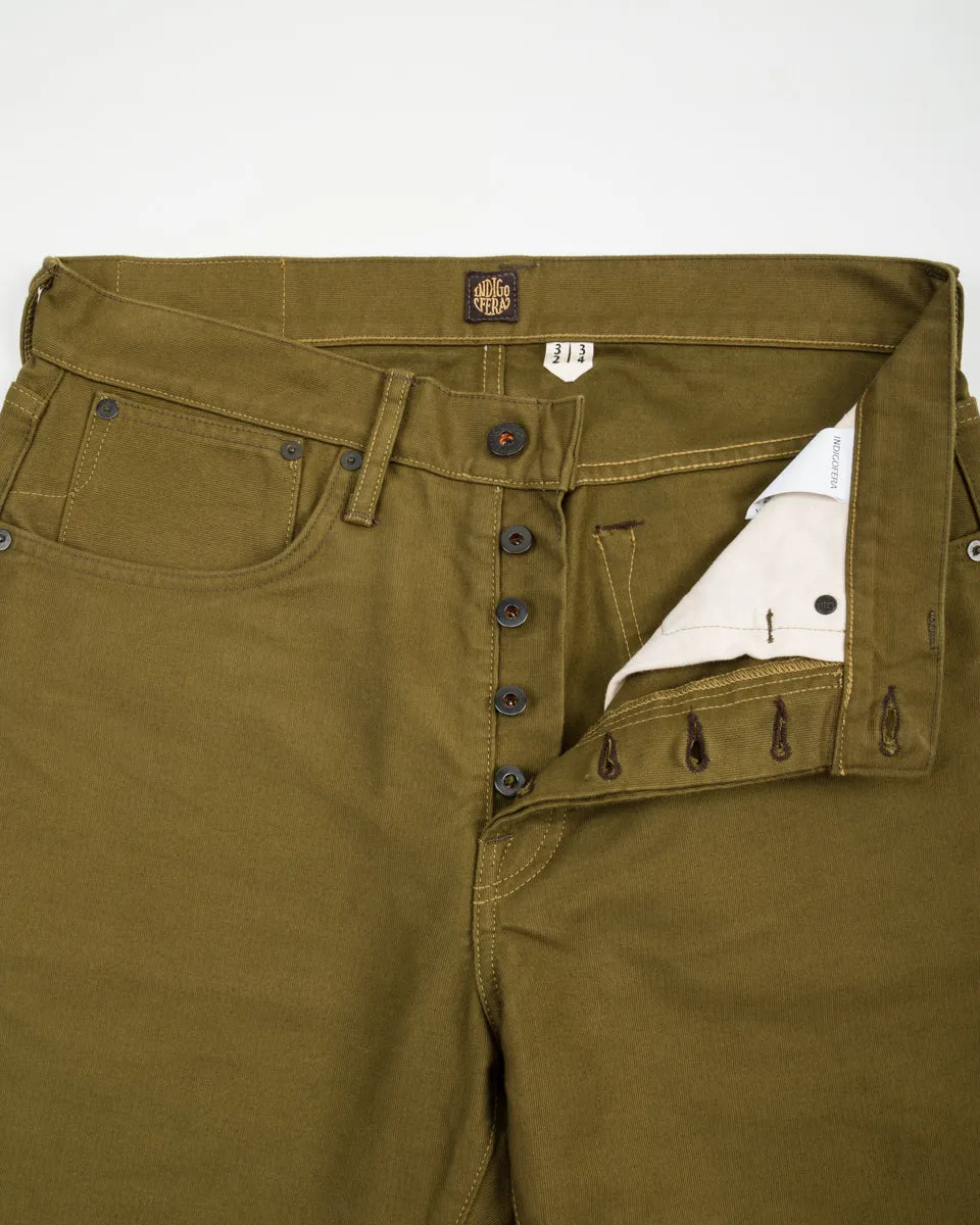 Kirk Straight Fit - Bedford Dark Olive