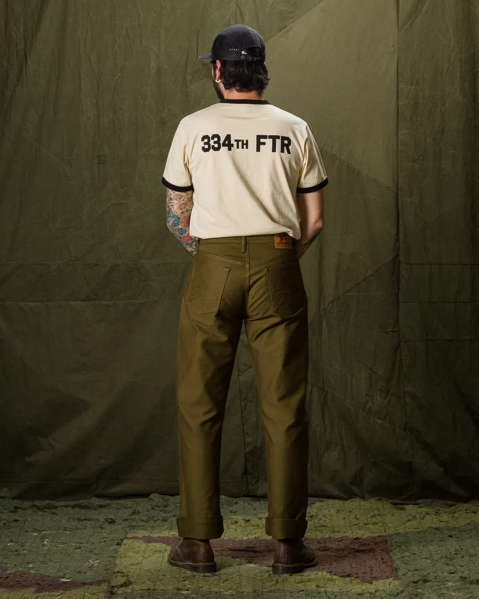 Kirk Straight Fit - Bedford Dark Olive
