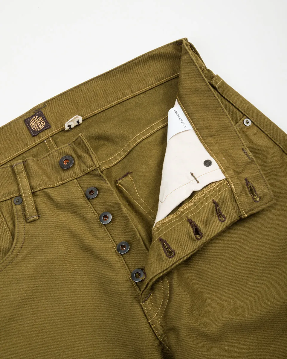 Kirk Straight Fit - Bedford Dark Olive