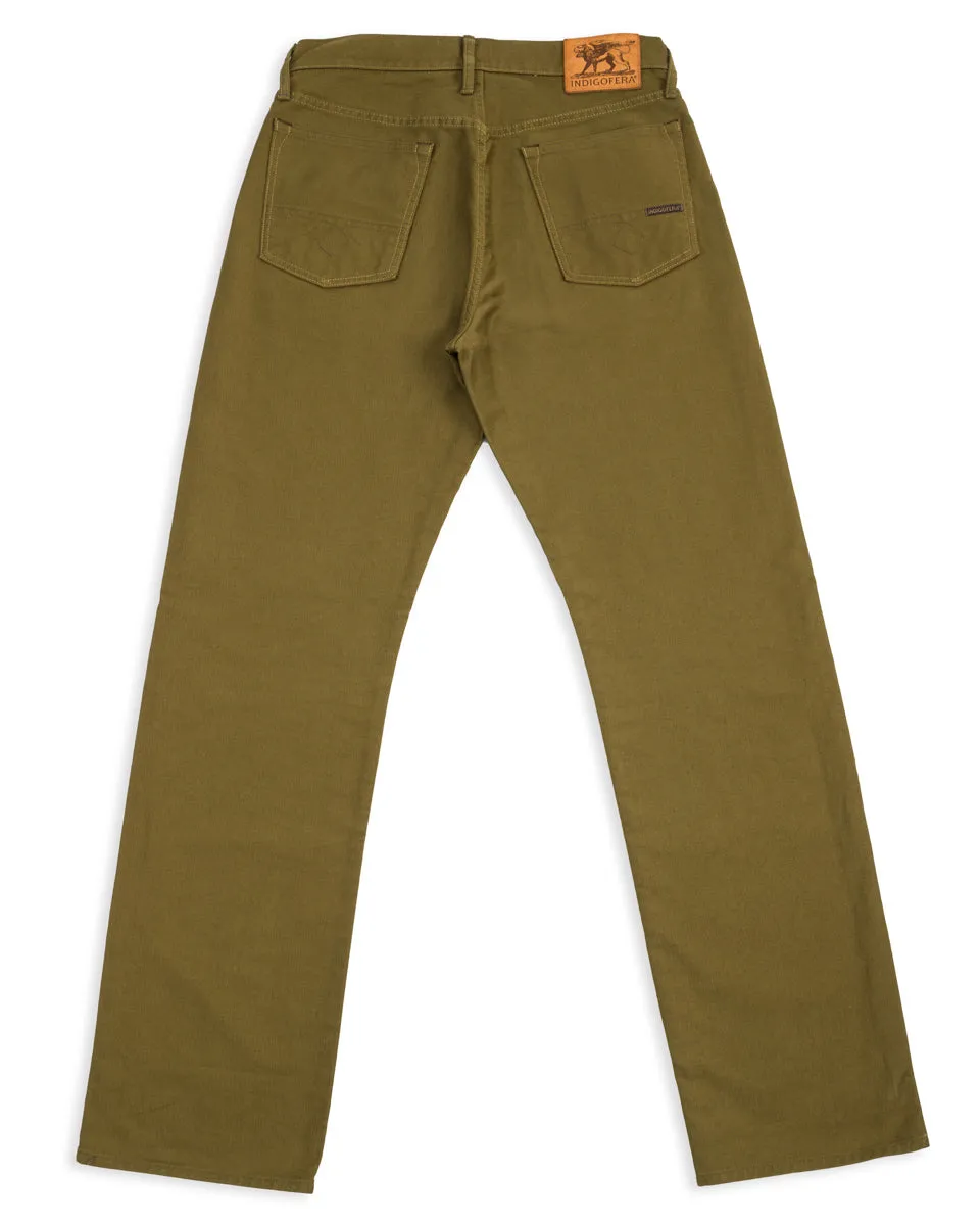 Kirk Straight Fit - Bedford Dark Olive