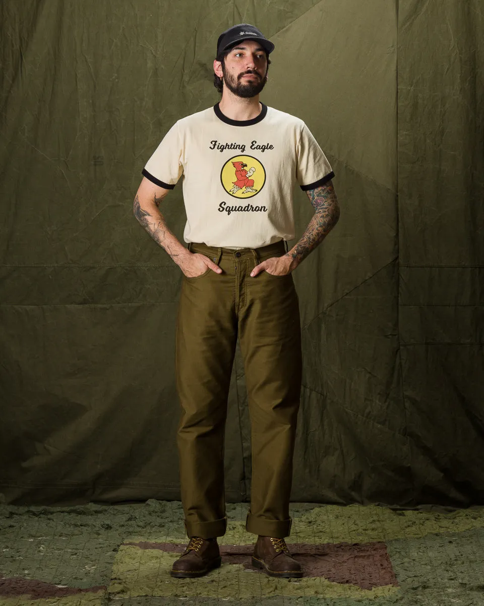 Kirk Straight Fit - Bedford Dark Olive