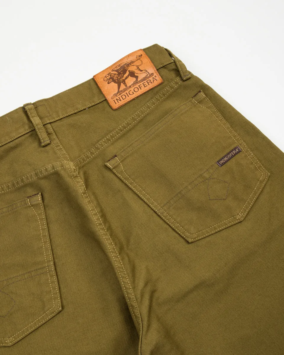Kirk Straight Fit - Bedford Dark Olive
